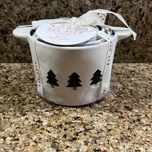 Rae Dunn Green Christmas Tree Measuring Cups
